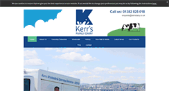 Desktop Screenshot of kerrsdairy.co.uk